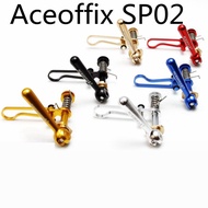 ACEOFFIX 6 colors Bicycle Seat Post Clamp Folding Hook  Aluminum Alloy for Brompton Seatpost Clamp Bike Part SP02