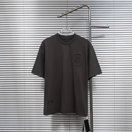 O7P8 Chrom * CH New Style Short Sleeve Sanskrit Horseshoe Patch Metal Cross Craft Short Sleeve High 