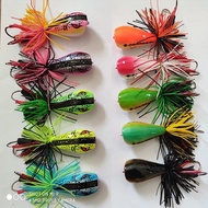 Lure Jum Frog Pass Snakehead Fishing lure 3D Jumping Frog, Length 5.5cm, Weight 9g, Many color optio