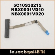 5C10S30212 HS560 HDD Cable Sata Wire For Lenovo Ideapad 3-15ITL6 82H8 82MD 3-15ADA6 82KR 3-15ALC6 82
