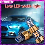 E-WOITD Car T10 12V LED Signal Light Amber Light Position Parking City Lights T10 168 194 2825 W5W 1