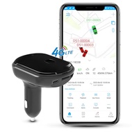 Lncoon Car GPS Tracker, 4G Hidden GPS Tracker Device, Dual USB Type C Charging Port, Real Time Locat