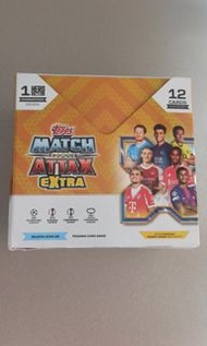 Topps Match Attax Extra box 卡盒 足球卡 card pack soccer