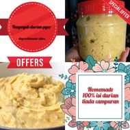 TEMPOYAK DURIAN PYOR ORIGINAL 100% ISI DURIAN TIADA CAMPURAN HOMEMADE 1KG