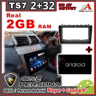 2+32 [TS7] Proton Persona / Gen2 Android Player 9" inch IPS Screen Elegance SPRD 1.3GHz Car Android 