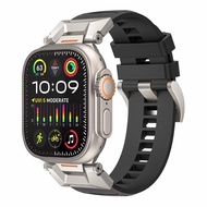 🌟錶帶改裝系列🌟（AW-機能氟橡膠錶帶系列）（現貨）（全新）（送手錶膜）蘋果運動硅膠矽膠錶帶防摔防撞耐水耐用，適合碼數42/44/45/49mm，適用於iwatch，蘋果手錶，蘋果錶帶，iwatch錶帶 strap suitable for size 42/44/45/49mm, suitable for iwatch, Apple watch, Apple watch strap iwatch watch strap，智能手錶，智能手錶錶帶，三星蘋果全有