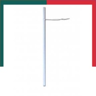 ไม้พลอง ลูกเสือ ยุวกาชาด เนตรนารี ง่าม เสากลม สีขาว ยาว 150ซม. แถมเชือกคล้อง ไม้พอง UBMarketing