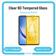 (BUY 2 FREE 1) SAMSUNG Tempered Glass Screen Protector FULL COVER 9D A14/A34/A54/S23FE/A05/M54/A25/A