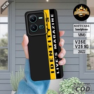 Softcase hp VIVO V25 Casing VIVO V25 5G Latest 2022 Softcase Casing Silicone Case Cheaphp