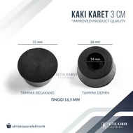Kaki Karet 3 cm (PVC) Box Speaker / Power / Amplifier / Salon Speaker / Audio / Sound System / Hardc