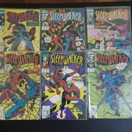 MARVEL COMICS USED , SLEEPWALKER 2 TO 7, AL 6 BOOKS.