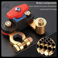 [8C11] 12V 24V Car Battery Disconnect Switch Bidirectional Turnable Terminal Durable Copper Alloy fo