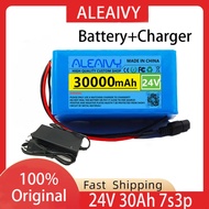 24V 30Ah 7s3p 18650 battery lithium battery 24v 30000mAh Electric Bicycle Moped electric Lithium ion