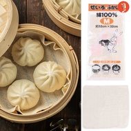 Household 32*32cm Pure Cotton Steamer Cloth / Non-Stick Steamed Baozi Dumplings Gauze Mat Kitchen Tools