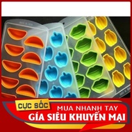 Fruit, banana, apple, heart-shaped jelly mold Minh Hieu Store