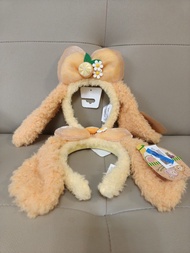 上迪特賣！全新正版原價¥179 Cookie Ann 24夏日檸檬餅餅耳朵 頭箍 髮箍 頭飾 髮飾 Shanghai Disney Resort Duffy and Friends headband 