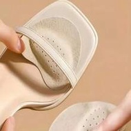 4Pcs (2 Pairs) Women's Sandal Forefoot Pads, 7.3*7.3Cm High Heels Non-Slip Foot Care Insole Stickers