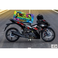 ✺SPECIAL EDITION EXCITER 150  MALAYSIAN DECALS FOR SNIPER 150 (ZENITRO GRAPHICS)