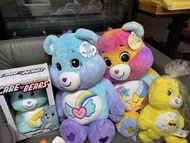 Care Bears 公仔- Wish Bear, Funshine Bear, Rainbow Bear