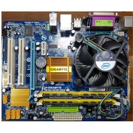 技嘉GA-G31M-ES2L主機板+Intel E6300/ 2.8G雙核CPU+金士頓4G終保記憶體【附擋板】