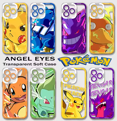 Anime Pokémons Hot Cartoon Phone Case For TECNO CAMON 30 20 POVA 6 5 SPARK 10 Infinix Smart 8 7 Note