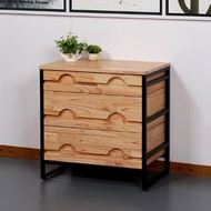 Meilun bamboo wood chest of drawers 3-tier 600