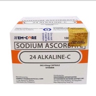 Emcore 24 Alkaline-C Sodium Ascorbate 100 capsules