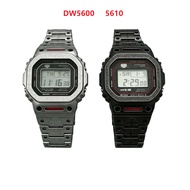 Suitable for Cassie Small Square DW5600GMW-B5000 GW-M5610 Modified Crow Heart Carved Metal Case Stra