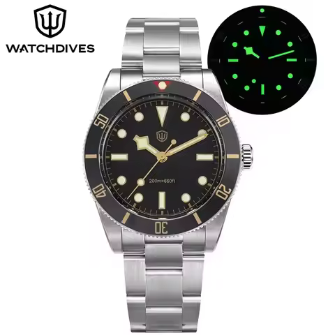 Watchdives WD7922 Quartz Watch Men VH31 Movement Sapphire Crystal 200m Waterproof Wristwatch Luminou