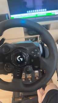 Logitech G923 賽車軚盤連腳踏及排擋支架