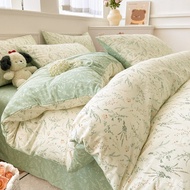 Single Bed Sheet Dormitory Single Bed Cover150x200x230cm2025New Pure Cotton Quilt Cover Fresh Style 