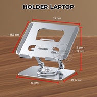 Aluminum Laptop Stand Holder Folding Holder Liftable Tablet Cooling Laptop Desk Adjustable Multi-Angle JL