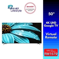 Sharp 4K UHD Google LED TV (50Inch) 4TC50FJ1X