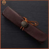 Abo  Tools Knives Roll Up Bag Carving Poet Knives Leather Bag Storage Organizer Abo
