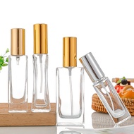 Perfume Bottle Premium Square Travel Size Perfume Glass Bottle with Spray head 10ml, 20ml, 30ml