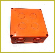 ◮ ⭐ ◈ PVC Orange Utility Box/Junction Box With Cover