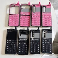 | Hard Casing Samsung Galaxy Z Flip ZFlip 5 6 Cute Barbie Phone Case Old School