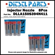8Pcs Diesel Fuel Injector Nozzle Tips DLLA150S394N411 105015-4110 for HINO EF500