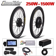 ChamRider Wheel hub motor 1500W Electric bike Motor KIt 1000W ebike kit 500W ebike conversion kit 35