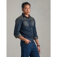 HAVENSA Men's Cowboy Shirt – Western Casual Denim Shirt