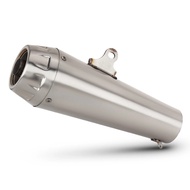 60mm Universal Motorcycle ARROW Exhaust Muffler Pipe For R3 Z400 NVX PCX150 GSXR600 ZX25R 450SR CBR3