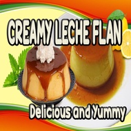 STICKER LABELS FOR CREAMY LECHE FLAN (GENERIC STICKERS ONLY NOT CUSTOMIZED)