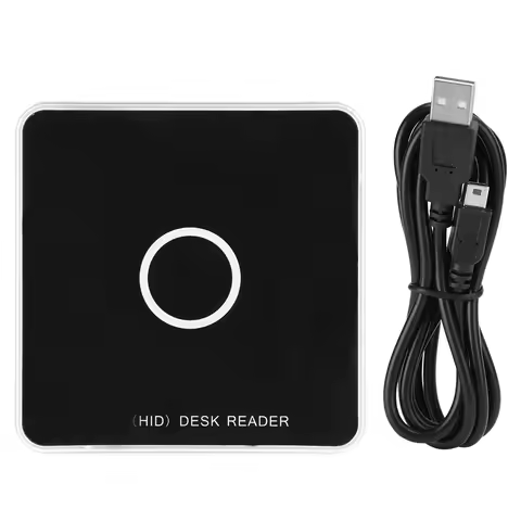 UHF RFID 915MHz High Desktop Reader Writer Card Issuer Non-Contact Electronic Tag for Access Control