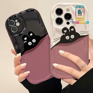 SS861 SOFTCASE CUTE CAT MOTIF oppo A96 5G F11 RENO 4F 5 5K 5F 6 7Z 8T 10 11 12 12F 4G 5G PRO WAVY CU