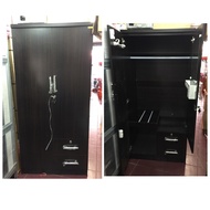 ตู้เสื้อผ้า ขนาด 80x170x50cm 2ลิ้นชัก