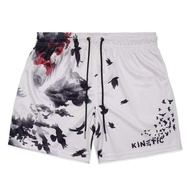 CASUAL STREETWEAR KINETIC KINGS MESH SHORTS REBIRTH OF WINGS WHITE
