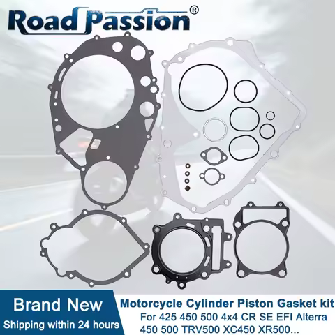 Motorcycle Engine Cylinder Piston Gasket kit For Arctic Cat 425 450 500 4x4 CR SE EFI Alterra 450 50