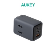 Aukey Comet Mix3 100W(PA-C5)Type-C氮化鎵三孔PD快充充電器