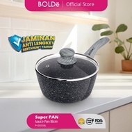 Cod Available Bolde Pan Pan + Lid Sauce Pan + Lid 18 Cm ||