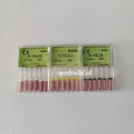 Kfile mani size 06 21mm 25mm 31mm / k file mani PSA teeth